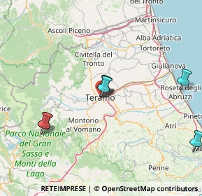 Mappa Via Crescenzio Scarselli, 64100 Teramo TE, Italia (26.45)