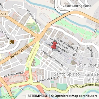 Mappa Via Giosuè Carducci, 18, 64010 Teramo, Teramo (Abruzzo)