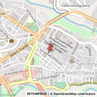 Mappa Centro, 64100 Teramo, Teramo (Abruzzo)