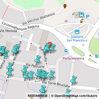 Mappa Via Getulio, 64100 Teramo TE, Italia (0.08846)