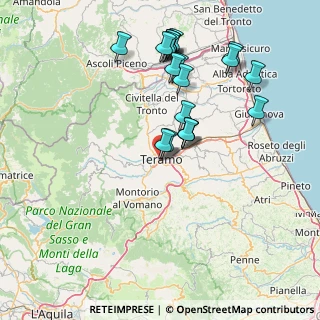 Mappa Via Berardo Mezzucelli, 64100 Teramo TE, Italia (16.2995)