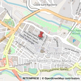 Mappa Piazza Sant'Agostino, 14, 64100 Teramo, Teramo (Abruzzo)