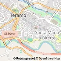 Hartă Teramo