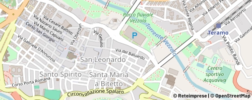 Mappa Teramo
