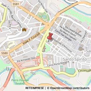 Mappa Via Giannina Milli, 2, 64100 Teramo, Teramo (Abruzzo)
