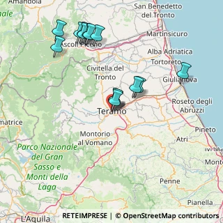 Mappa VIA G. CROCETTI, 64100 Teramo TE, Italia (16.72929)
