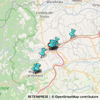 Mappa VIA G. CROCETTI, 64100 Teramo TE, Italia (4.50923)