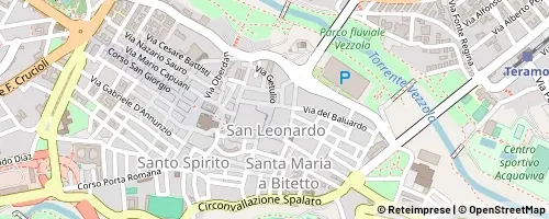 Mappa Teramo