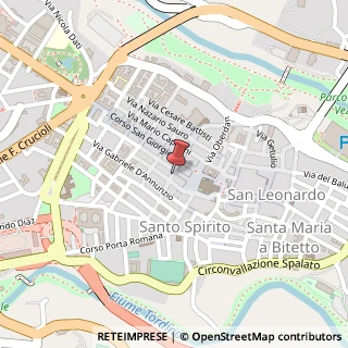 Mappa Via Carlo Forti, 9, 64100 Teramo, Teramo (Abruzzo)
