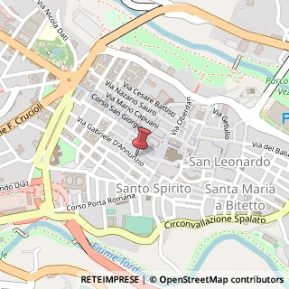 Mappa Via Gabriele D'Annunzio, 97, 64100 Teramo, Teramo (Abruzzo)