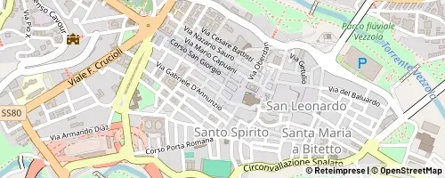 Mappa Teramo