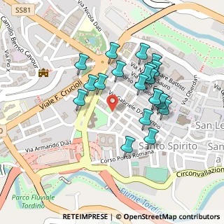 Mappa Via Romani Fedele, 64042 Colledara TE, Italia (0.2105)