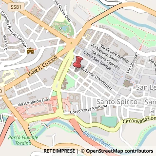 Mappa Via Giannina Milli, 15, 64100 Teramo, Teramo (Abruzzo)