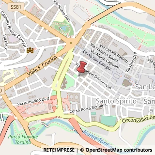Mappa Via Giannina Milli, 4, 64100 Teramo, Teramo (Abruzzo)