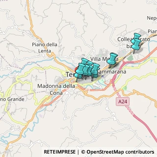 Mappa Via Romani Fedele, 64042 Colledara TE, Italia (1.165)