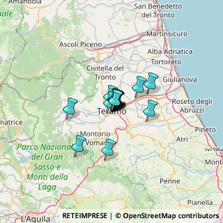 Mappa Via Romani Fedele, 64042 Colledara TE, Italia (5.94067)