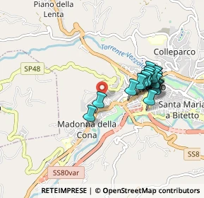 Mappa Via Concezio Rosa, 64100 Teramo TE, Italia (0.8365)