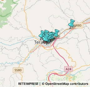 Mappa Via Nicola Palma, 64100 Teramo TE, Italia (1.10636)