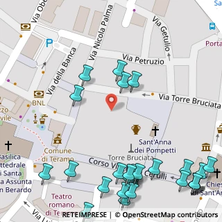 Mappa Via Torre Bruciata, 64100 Teramo TE, Italia (0.08214)