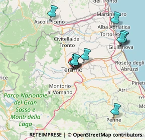 Mappa Via Melchiorre Delfico, 64100 Teramo TE, Italia (14.25455)