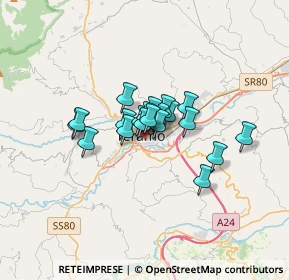 Mappa Via Melchiorre Delfico, 64100 Teramo TE, Italia (2.018)