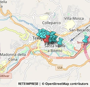 Mappa Via Melchiorre Delfico, 64100 Teramo TE, Italia (0.35857)