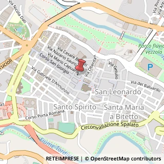 Mappa Corso San Giorgio, 131, 64100 Teramo, Teramo (Abruzzo)