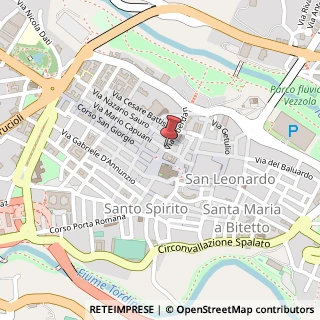 Mappa Piazza martiri della liberta' 1, 64100 Teramo, Teramo (Abruzzo)