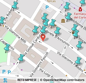 Mappa Via Giannina Milli, 64100 Teramo TE, Italia (0.095)