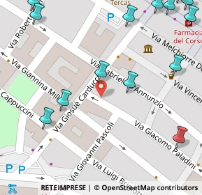 Mappa Via Giannina Milli, 64100 Teramo TE, Italia (0.1155)