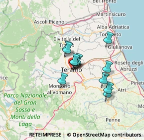Mappa Via Giannina Milli, 64100 Teramo TE, Italia (9.56)