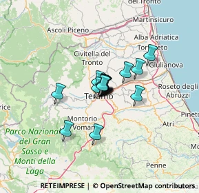 Mappa Via Giannina Milli, 64100 Teramo TE, Italia (6.70063)