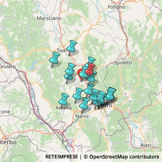 Mappa Via Alessandro Manzoni, 05026 Casteltodino TR, Italia (10.785)