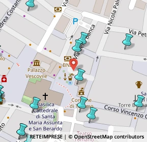Mappa Piazza Ercole Vincenzo Orsini, 64100 Teramo TE, Italia (0.12)