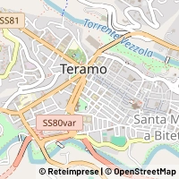 Kaart Teramo