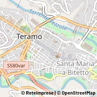Hartă Teramo
