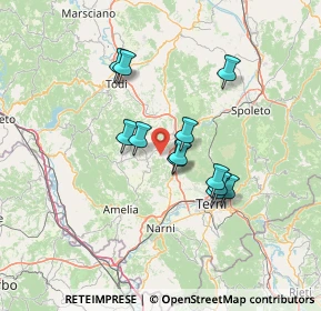 Mappa Quadrelli, 05026 Montecastrilli TR, Italia (11.54417)