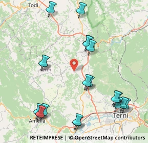 Mappa Quadrelli, 05026 Montecastrilli TR, Italia (10.365)