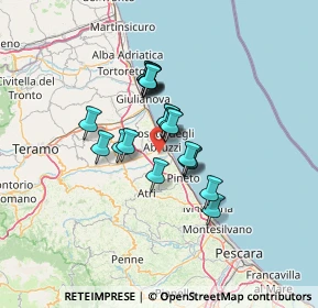 Mappa Via Scozia, 64026 Roseto degli Abruzzi TE, Italia (9.53)