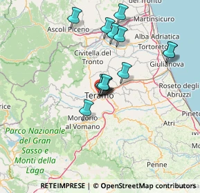 Mappa Via Giacomo Paladini, 64100 Teramo TE, Italia (12.82846)