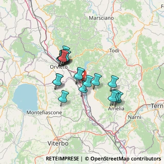 Mappa Vocabolo San Lorenzo, 05023 Baschi TR, Italia (10.953)