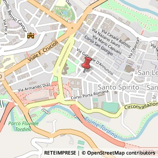 Mappa Via Luigi Brigiotti, 12, 64100 Teramo, Teramo (Abruzzo)