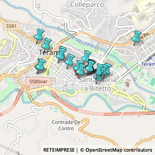 Mappa Via Martiri della Libertà, 64100 Teramo TE, Italia (0.331)