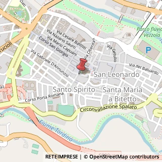 Mappa Via Martiri della Libertà, 21, 64100 Teramo, Teramo (Abruzzo)
