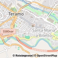 Kaart Teramo