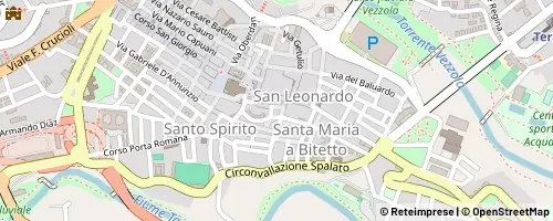 Mappa Teramo