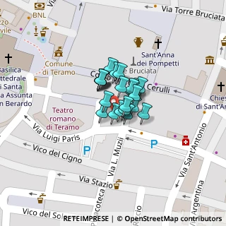 Mappa Corso Vincenzo Cerulli, 64100 Teramo TE, Italia (0.02458)