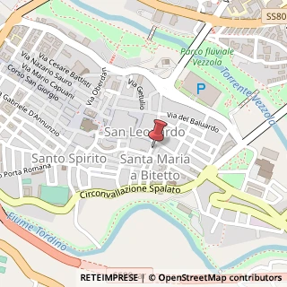 Mappa Via Sant'Antonio, 7, 64100 Teramo, Teramo (Abruzzo)