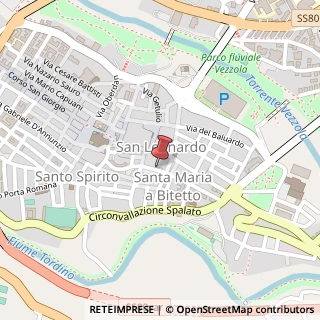 Mappa Piazza Giuseppe Verdi, 11, 64100 Teramo, Teramo (Abruzzo)