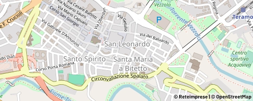 Mappa Teramo
